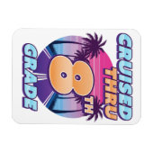 生後8年生まで卒業 マグネット (横)