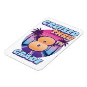 生後8年生まで卒業 マグネット (左側)