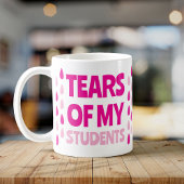 生徒おもしろいの涙で溢れる – 完璧な先生 コーヒーマグカップ