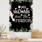 生徒がポスターの理由だ ポスター (キッチン)