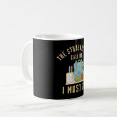 生徒が僕を呼んで行かなければならない コーヒーマグカップ (正面左)