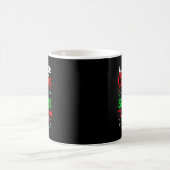 生徒が言う6-7 67シックスセブン面白い先生のクリスマス コーヒーマグカップ (中央)
