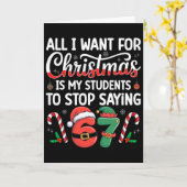 生徒たち 6-7 67 六 七 面白い先生 クリ カード (黄色い花)