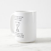 生徒の数学的ブレークスルーと成長を祝う コーヒーマグカップ (正面左)