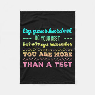 生徒の日最高の2 フリースブランケット
