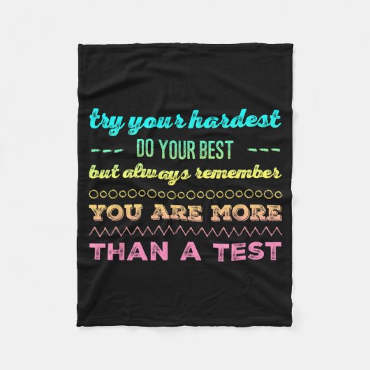 生徒の日最高の2 フリースブランケット (正面)