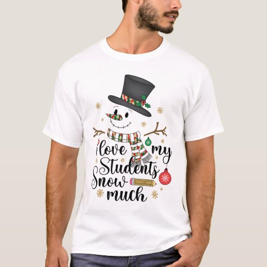 生徒の雪が大好き Tシャツ (正面)