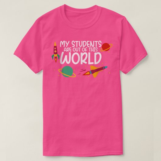 生徒はこの世から出ている – Tシャツ (デザイン正面)