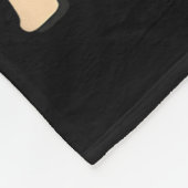 生徒はピザを食うハート フリースブランケット (角)