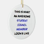 生徒会素晴らし員 セラミックオーナメント (右)