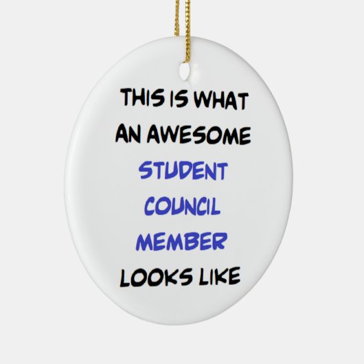 生徒会素晴らし員 セラミックオーナメント (右)