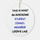生徒会素晴らし員 セラミックオーナメント (左)