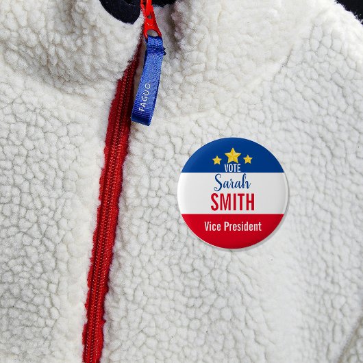 生徒会選挙の投票ボタン 缶バッジ