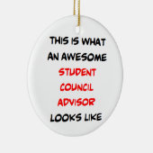 生徒会顧問素晴らし セラミックオーナメント (右)