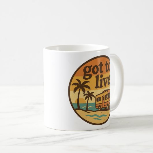 生得きる コーヒーマグカップ (正面右)