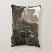 生得権の装飾用クッション アクセントクッション (裏面(縦))