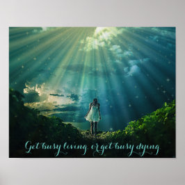 「生忙しきるか、死ぬ忙しか」 ポスター