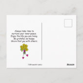 生忙し活 ポストカード (裏面)