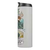 生息地のアニメ動物 タンブラー (回転右)