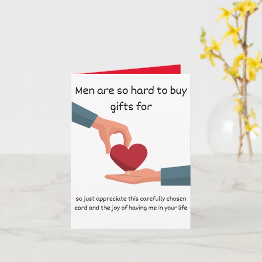 生意気おもしろいな男性の誕生日プレゼント カード (黄色い花)