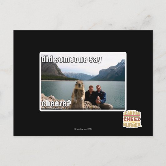 生意気って言った？ ポストカード (正面)