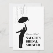 生意気ないけなブライダルシャワーパーティの招待状 招待状 (正面)