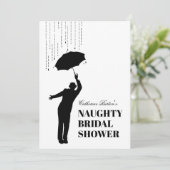 生意気ないけなブライダルシャワーパーティの招待状 招待状 (スタンド正面)
