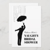生意気ないけなブライダルシャワーパーティの招待状 招待状 (正面/裏面)