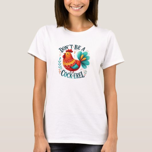 生意気なことを言うな Tシャツ (正面)