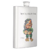 生意気なクリスマストロルと木の喜び フラスク (右)