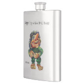 生意気なクリスマストロルと木の喜び フラスク (左)