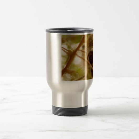 生意気なサル。 トラベルマグ (中央)