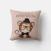 生意気なサル |ベビー | クッション (正面)