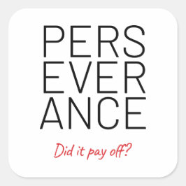 生意気なジョーク スクエアシール