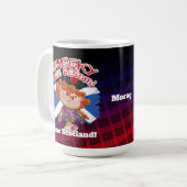 生意気なスコットランドっ子! コーヒーマグカップ (正面左)