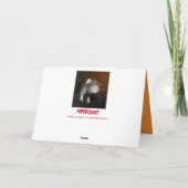 生意気なダンボラットの誕生日カード カード (裏面)