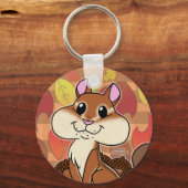 生意気なチムンク –  キーホルダー (正面)