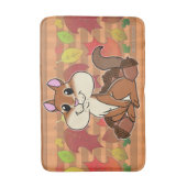 生意気なチムンク –  バスマット (正面縦)