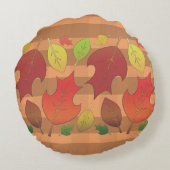 生意気なチムンク –  ラウンドクッション (裏面)