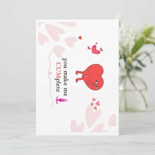 生意気なチャームおもしろい：彼を完成させるためにラブカード 招待状 (スタンド正面)