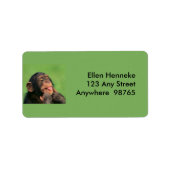 生意気なチンプ ラベル (正面)