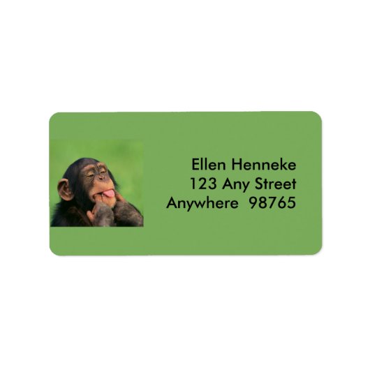 生意気なチンプ ラベル (正面)