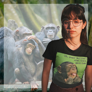 生意気なチンプTシャツ Tシャツ