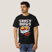 生意気なナッグズチキンナゲット Tシャツ (正面フル)