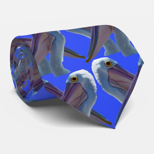 生意気なペリカン顔 ネクタイ (ロール)