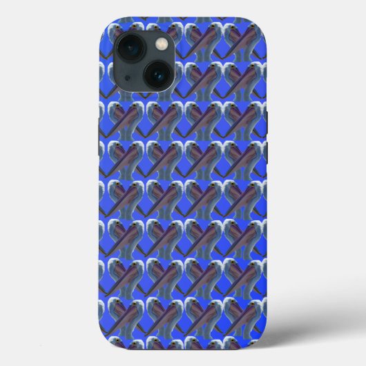 生意気なペリカン顔、iPhone 13ケース Case-Mate iPhoneケース (裏面)