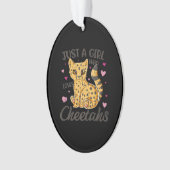生意気な女の子 | cheetahプレゼント オーナメント (正面)