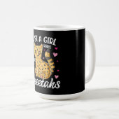 生意気な女の子 | cheetahプレゼント コーヒーマグカップ (正面右)