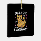 生意気な女の子 | cheetahプレゼント セラミックオーナメント (右)