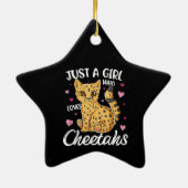 生意気な女の子 | cheetahプレゼント セラミックオーナメント (裏面)